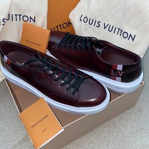 Louis Vuitton Beverly Hills Sneaker Size 12 Vintage July 2019 NWT.